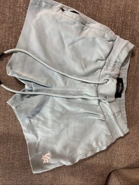 YoungLA Pale Blue Women's Athletic Lounge Shorts